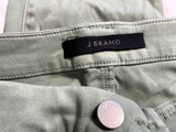 J Brand Sage Green Cropped Skinny Jeans – Size 26 ladies