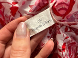 Poupette St Barth Ivy Floral Print Maxi Dress – Clay Red – XS ladies