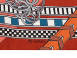 Hermès Brides et Gris Gris Silk Twilly Scarf ladies