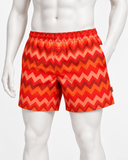 Missoni Mare Red & Orange Zigzag Swim Shorts – Size M men