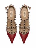 Valentino Garavani Rockstud T-Strap Pumps size 39 1/2 ladies