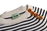 FUB Kids Striped Knit Pullover Size 10 years 140 cm children