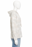 Zadig & Voltaire Camo Hoodie Pullover – Size M/L ladies
