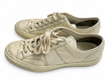 Tom Ford Men’s Cream Canvas Sneakers – Size 9 / EU 43 men