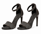 Brunello Cucinelli Monili-Embellished Stiletto Sandals size 38 ladies