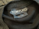 Tom Ford  Black Shiny Silky T shirt Size M medium ladies