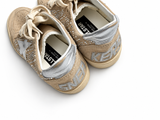 Golden Goose Ball Star Suede Swarovski Crystal & Pearl Trainers – Size 39 ladies