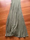 Ralph Lauren Waffle Knit Maxi Olive Dress Size S small LADIES