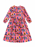 Stella McCartney Kids Multicolour Print Dress 10 years old children