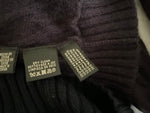 Ralph Lauren Black Label Pure Cashmere Cable Knit Pullover Jumper Sweater Sz XS  ladies