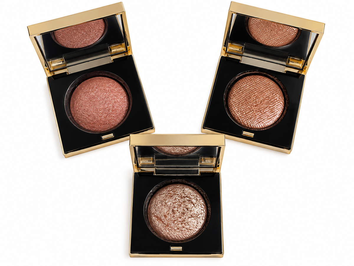 Bobbi Brown Luxury Eyeshadow Lot of 3 – Rose Gold, Opal Moonstone & Moonstone ladies