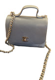 Chanel Calfskin Flap Bag with Top Handle Style code: AS0880 Handbag Ladies