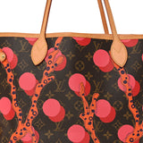 LOUIS VUITTON Monogram Ramages Neverfull MM Bag Handbag ladies