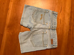 BONPOINT embroidered logo denim shorts SIZE 8 YEARS children