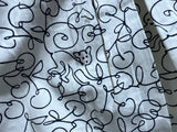 Bonpoint Black and White Cherry Print Cotton Blouse Size 14 years children