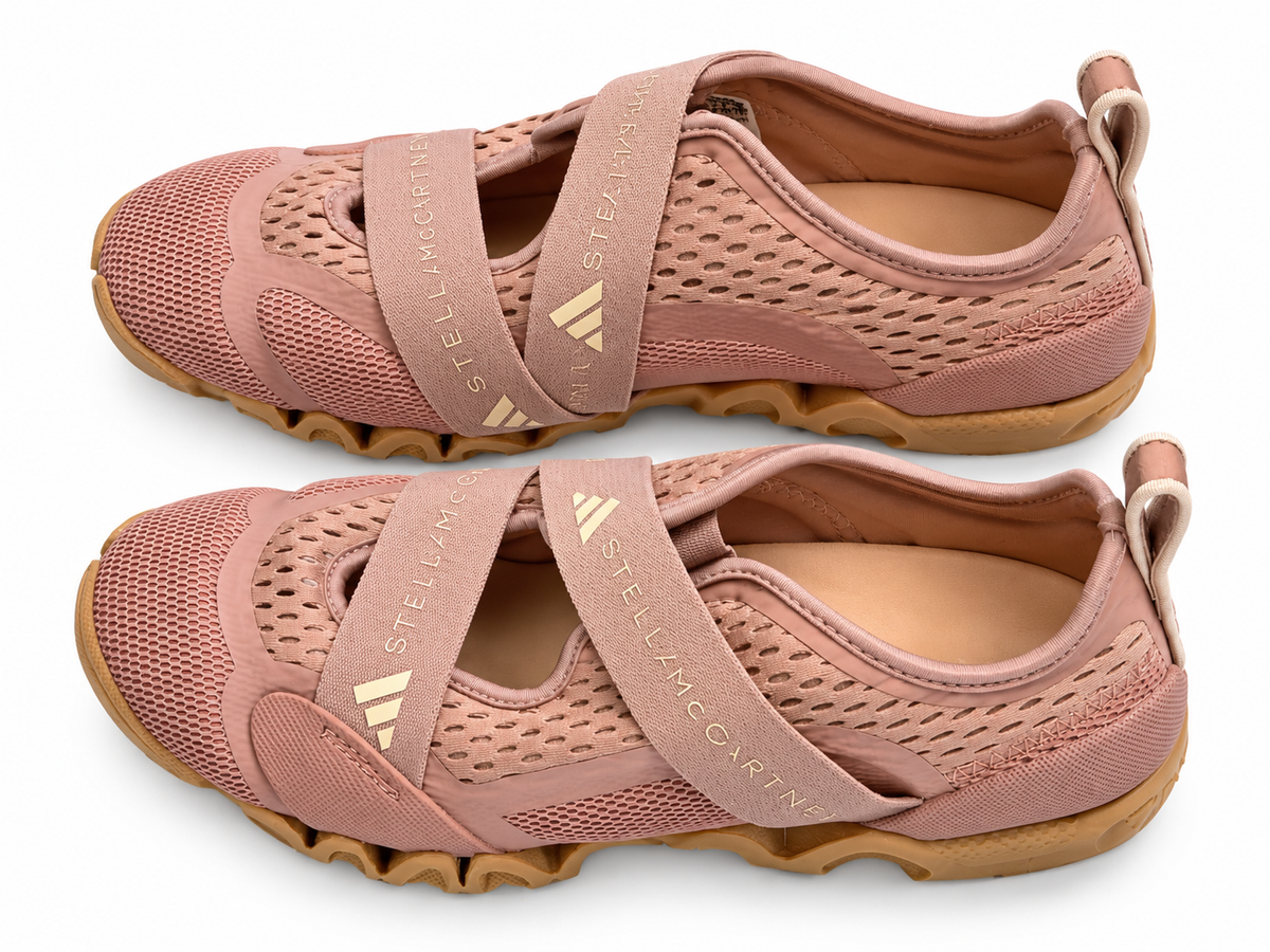 Adidas by Stella McCartney Pink Mesh Trainers – Size UK 6 / EU 39⅓ ladies