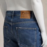 Ralph Lauren Polo RELAXED TAPERED JEAN - RELAXED FIT JEANS - KEENE WASH Size 27 ladies