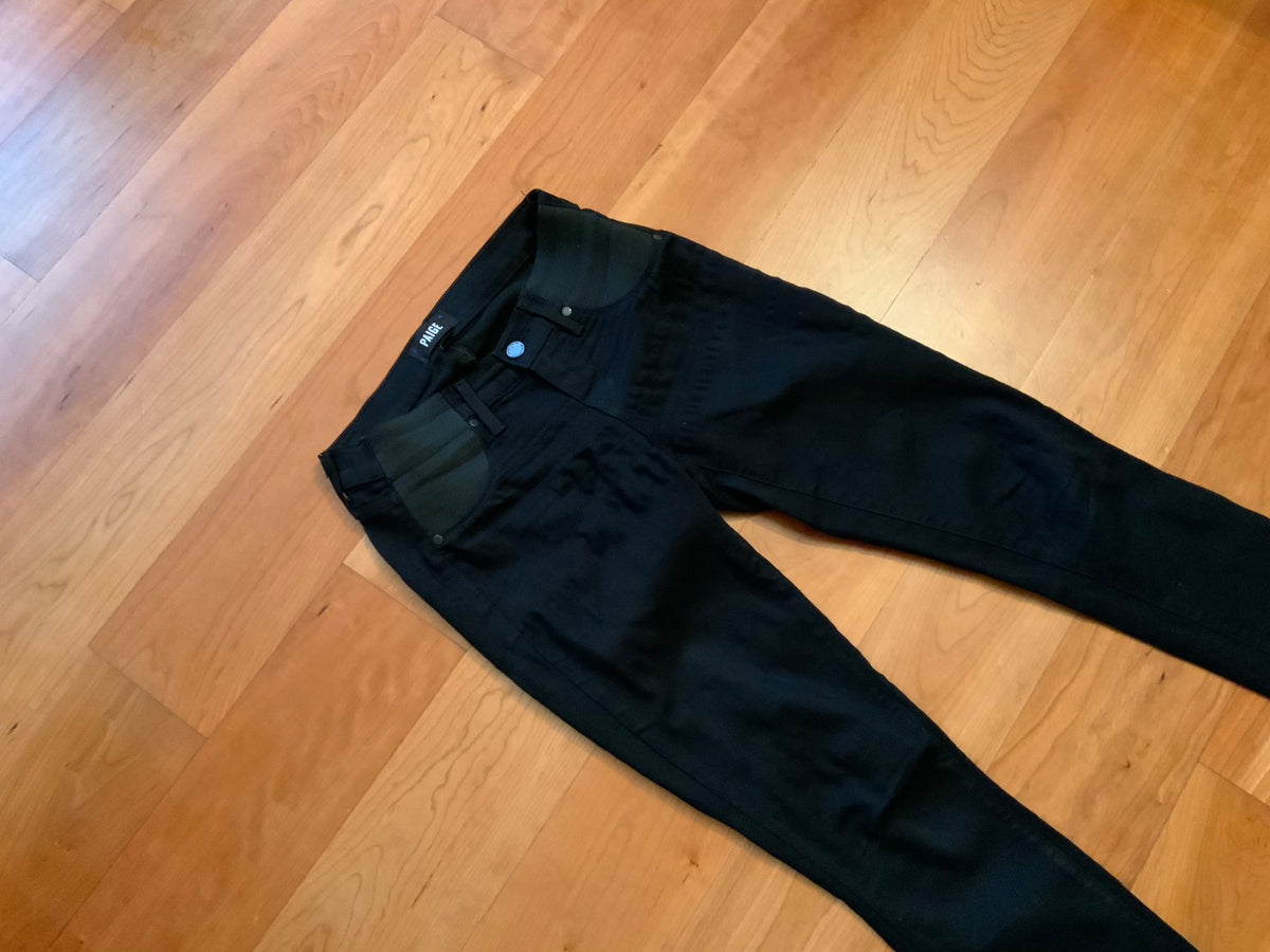 Paige Verdugo Ultra Skinny Maternity Jeans in Black Size 25 ladies