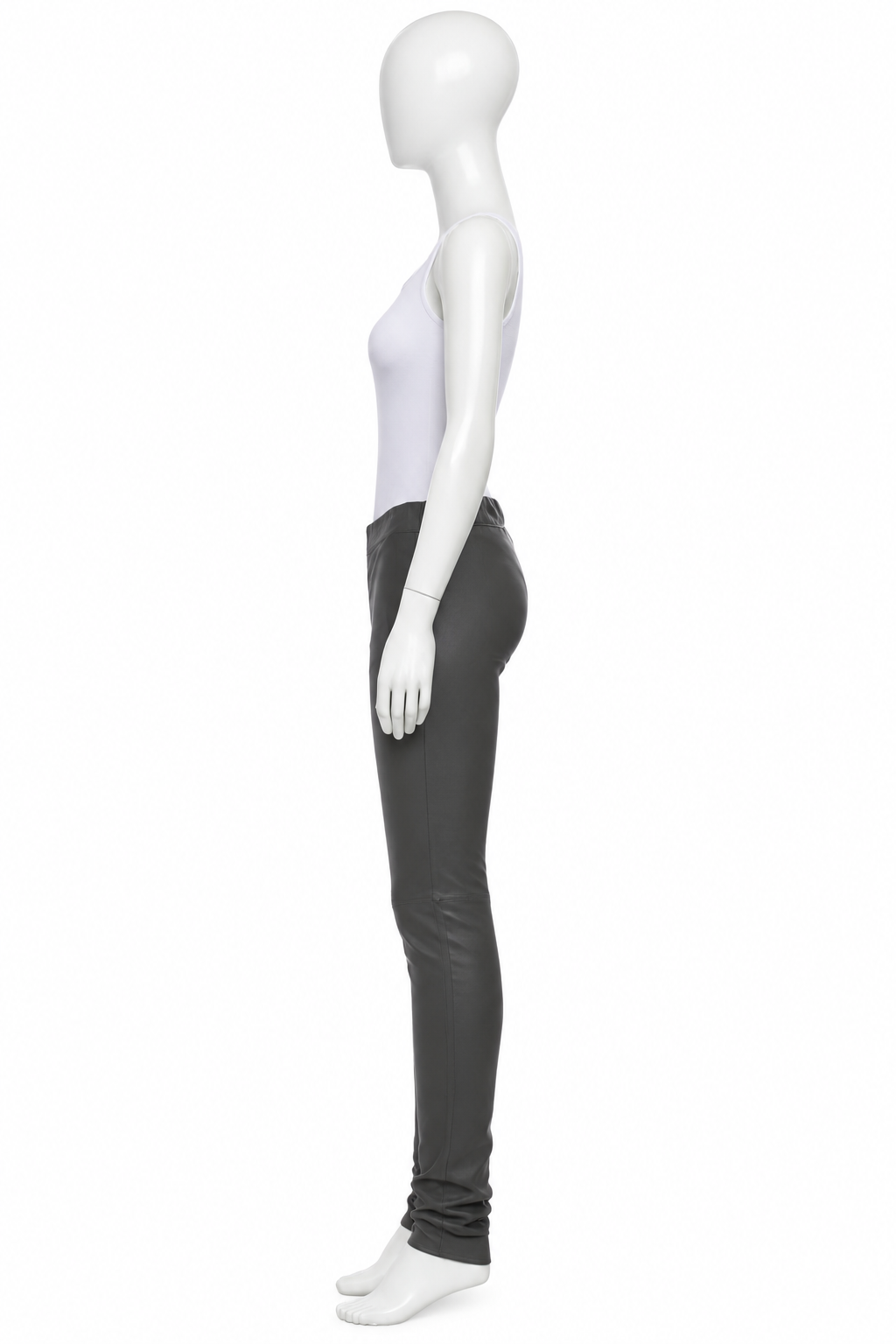 Joseph Lambskin Leather Skinny Leggings Trousers – Size 36 ladies