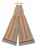 Missoni Mare Striped Metallic Knit Jumpsuit – Size IT 42 ladies