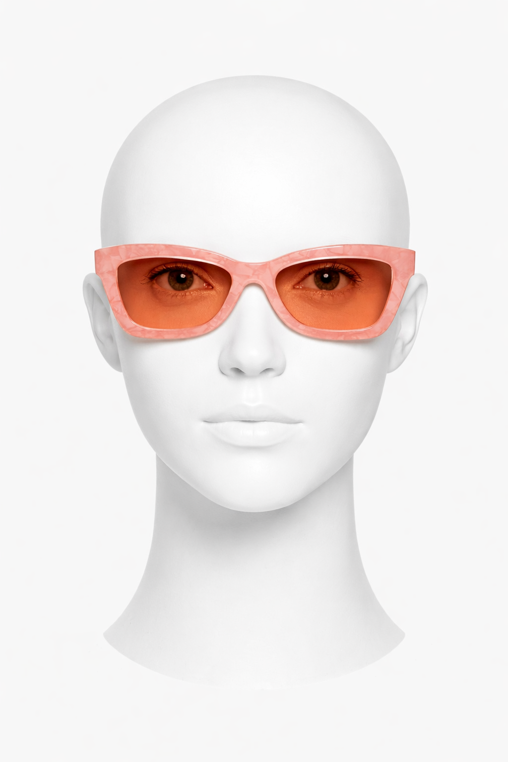 Zimmermann Prima Acetate & Metal Cat-Eye Sunglasses - Blush Pearl ladies