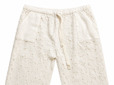 SUNDAY SAINT-TROPEZ WHITE BRODERIE ANGLAISE PANTS TROUSERS SIZE XL LADIES