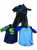 Lot of 3 Children’s Swimwear Items – Speedo, Zoggs & Wetsuit – Ages 2-3 Years children