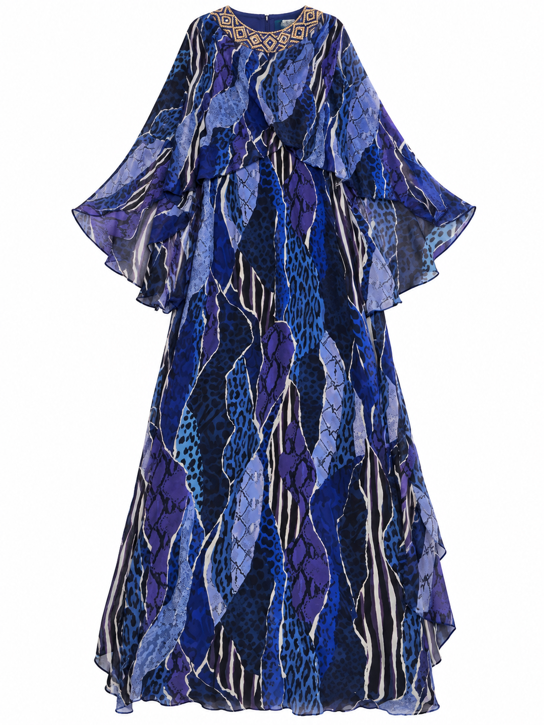 Matthew Williamson Silk Embellished Maxi Gown ladies
