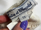 Tartine et Chocolat Cable-Knit Mittens Gloves size 3 years children