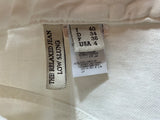 Brunello Cucinelli Cotton and linen wide-leg pants trousers Size I 40 US 4 UK 8 ladies