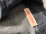 Valentino Garavani VGold Cotton Chambray Mini Dress ladies