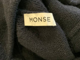 Monse Merino Wool Oversized Cut Out Sweater Jumper Turtleneck Size XS ladies