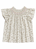 BONPOINT GIRLS’ TEEN  Hand embroidered LIBERTY FLORAL BLOUSE SIZE 14 YEARS children