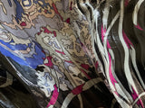 Emilio Pucci Silk Butterfly Print Pleated Maxi Skirt  – Size L ladies
