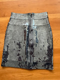 Herve Leger Sequins MOST SEXY bandage Skirt Size XS -seen on celebrities ladies