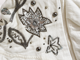 Isabel Marant Kalassiae Embellished Cotton & Linen Jacket – Size 36 ladies