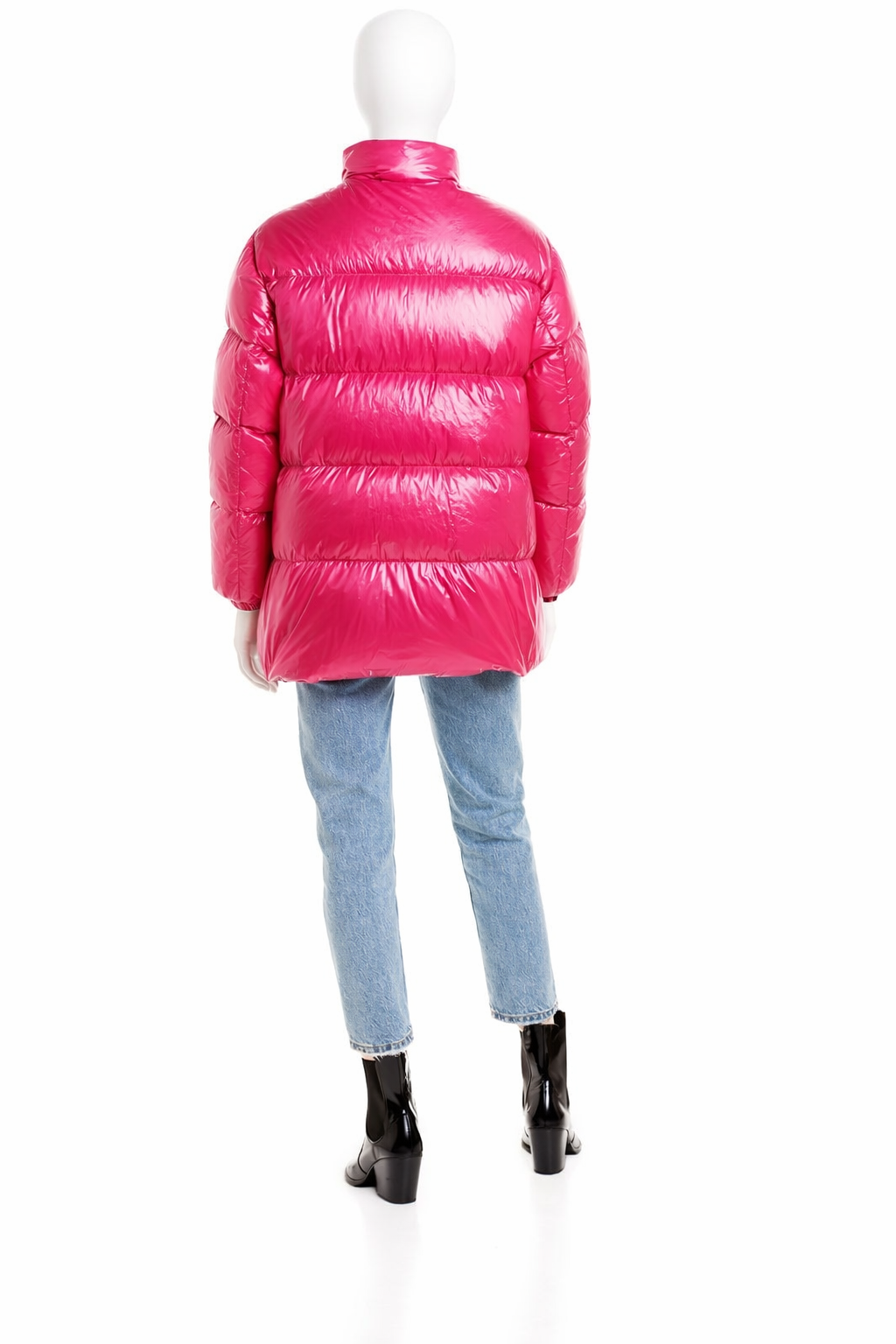 RED Valentino Puffer Down Jacket in Bright Pink Size I 36 XS ladies