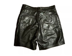 Picked by L&F High Waisted Faux Leather Shorts Size XS ladies