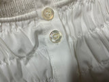 See by Chloé Button-Up Ruffle Bib Shirt Size M medium ladies