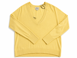 Jaeger Extra Fine Merino Wool V-Neck Jumper size M medium ladies