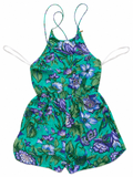 Zimmermann zimmermann Floral Silk & Cotton Romper Playsuit Size 0 XS ladies
