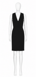 Gucci Black Sleeveless Knee-Length Dress Size IT 36 / XS ladies