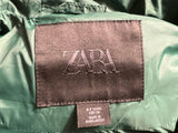 Zara Kids Green Hooded Puffer Vest / Gilet – 6–7 Years / 122 cm children