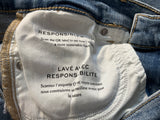 Frame Le Sleek straight-leg jeans denim size 27 ladies