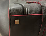 Celine Dark Grey/Pink Leather Medium Phantom Luggage Tote Bag Handbag Ladies