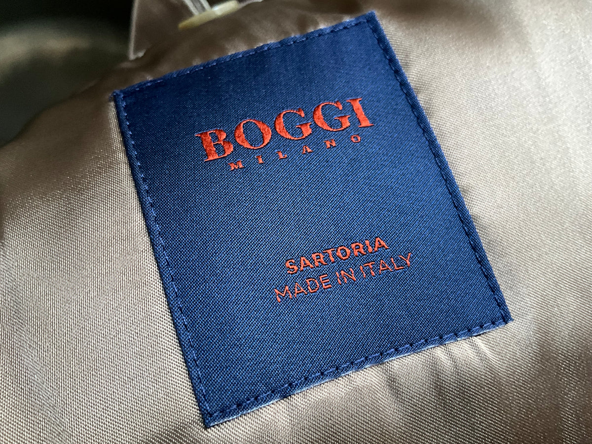 BOGGI Single-breasted coat in cashmere silk & wool size 48 Men