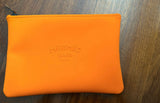 Hermes Bain Neobain Case / Flat Pouch Orange Small Clutch ladies