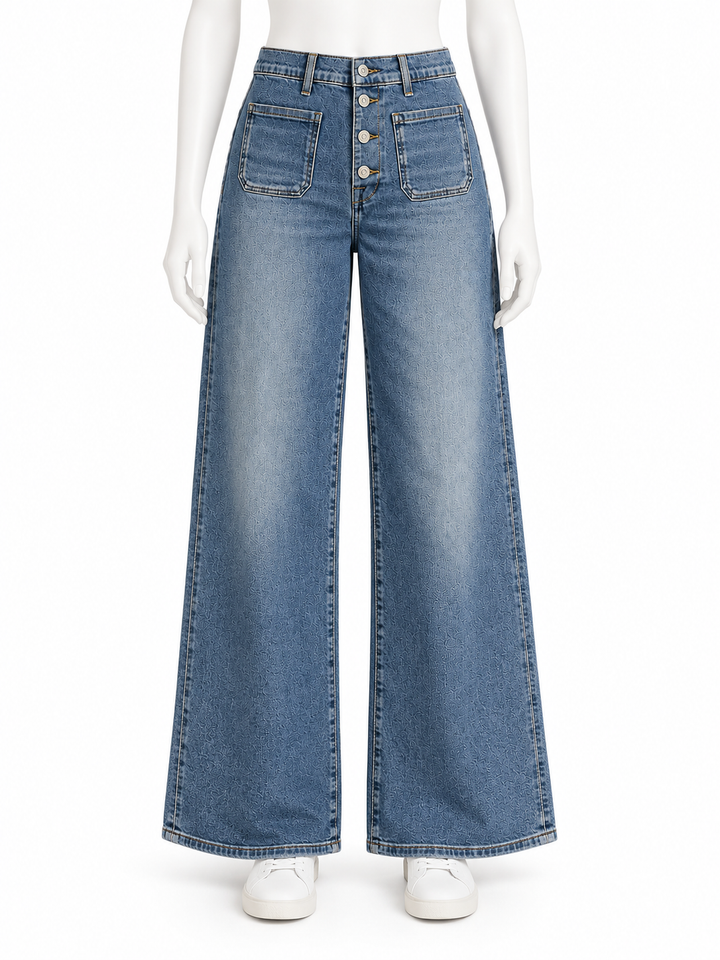 7 For All Mankind High-Waisted Wide-Leg Jeans ladies