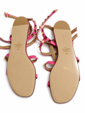 Valentino Garavani Rockstud Flat Gladiator Sandals – Size 39 ladies