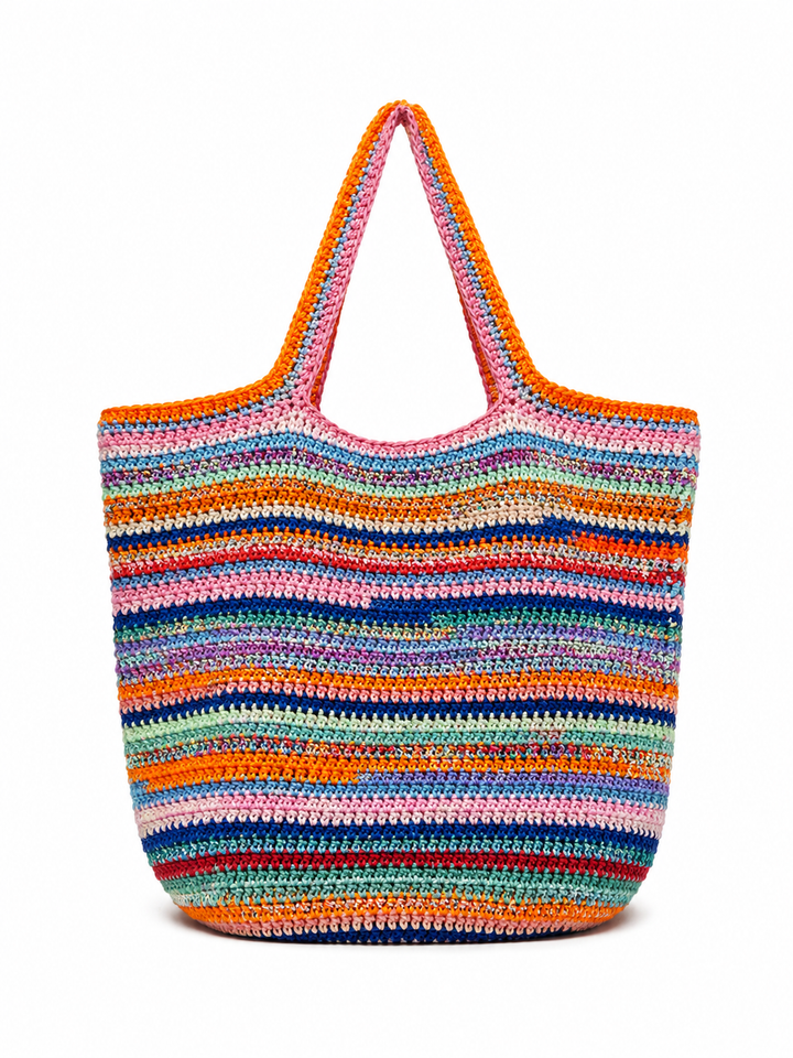 Nadia Dafri Bag Feriha Large Multicolor Hand made tote ladies